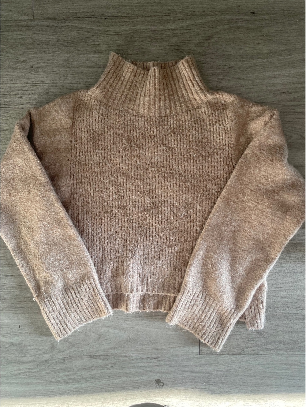 Topshop beige sweater XS